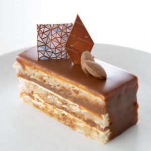 Salted Caramel Dacquoise