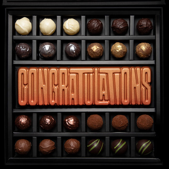 Chocolate Truffle Collection & Congratulations Bar