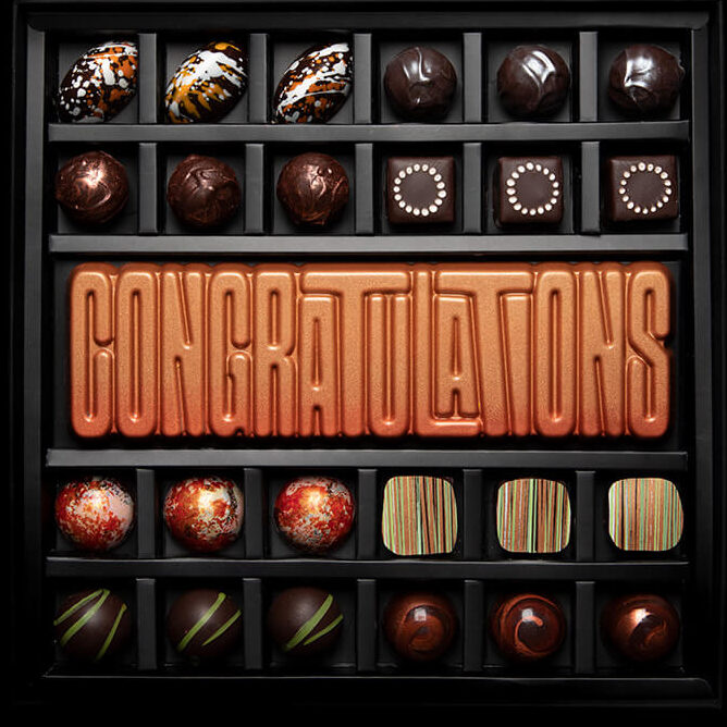 Vegan Chocolate Collection & Congratulations Bar