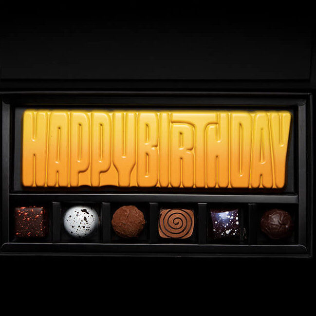 Dark Chocolate Tasting Collection & Happy Birthday Bar