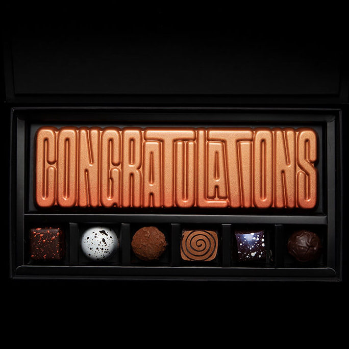 Dark Chocolate Collection & Congratulations Bar