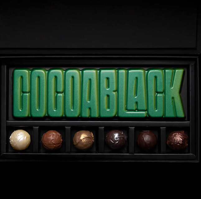 Chocolate Truffle Tasting Collection & Cocoa Black Bar