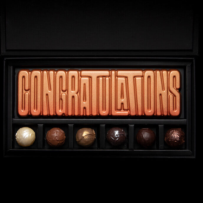 Chocolate Truffle Tasting Collection & Congratulations Bar