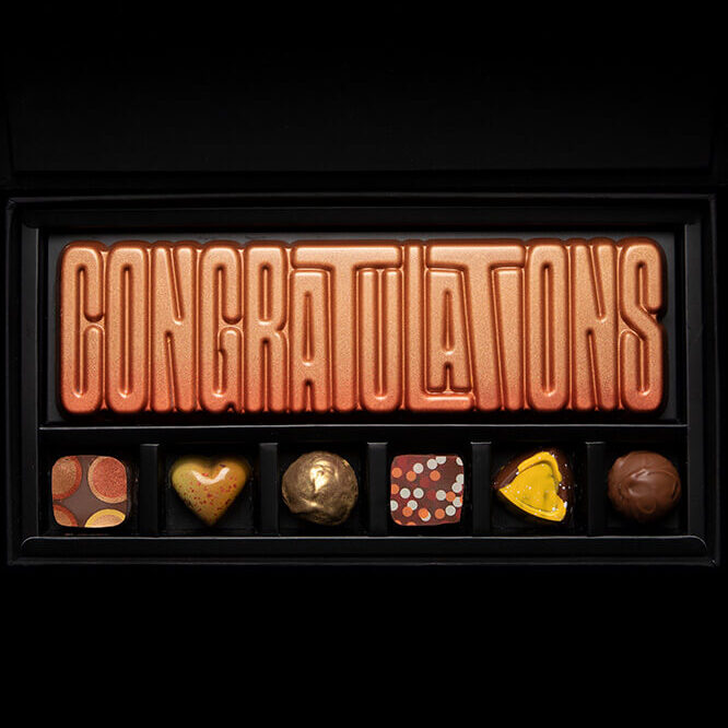 Milk Chocolate Tasting Collection & Congratulations Bar