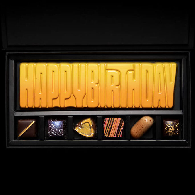 World Chocolate Masters Tasting Collection & Happy Birthday Bar