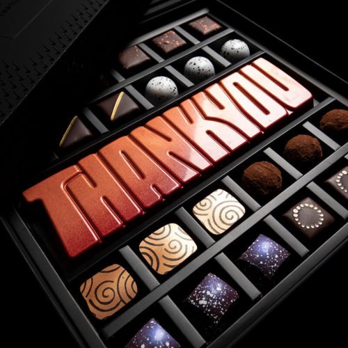 Dark Chocolate Collection & Thank You Bar