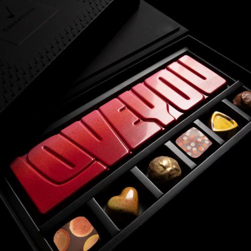 Milk Chocolate Tasting Collection & Love You Bar