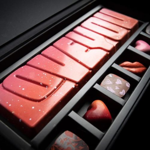 Valentine Chocolate Tasting Collection & Love You Bar
