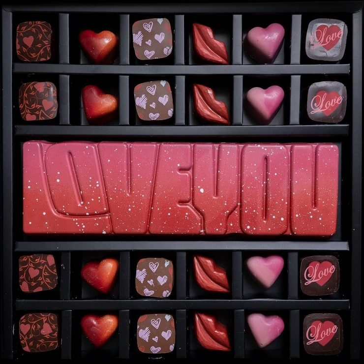 Valentine Chocolate Collection & Love You Bar