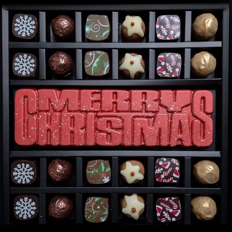 Christmas Chocolate Collection & Merry Christmas Bar