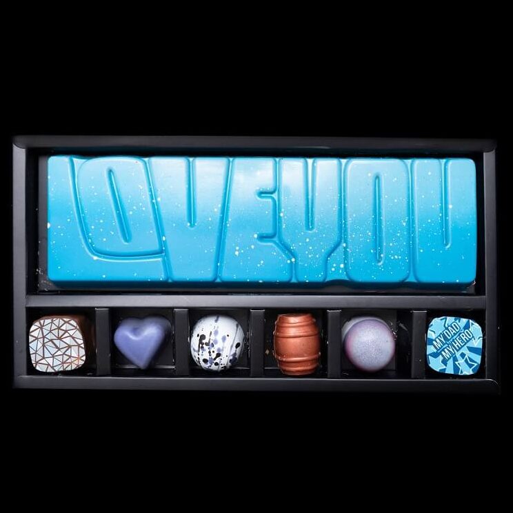 Father's Day Chocolate Tasting Collection & Love You Bar