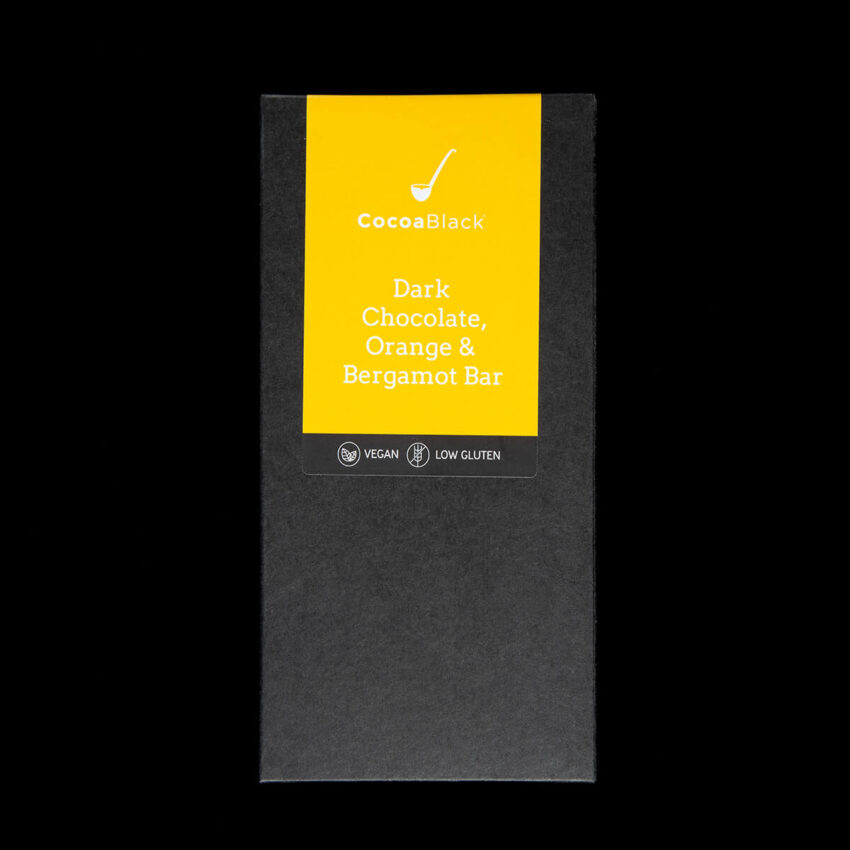 Dark Chocolate, Orange & Bergamot Bar