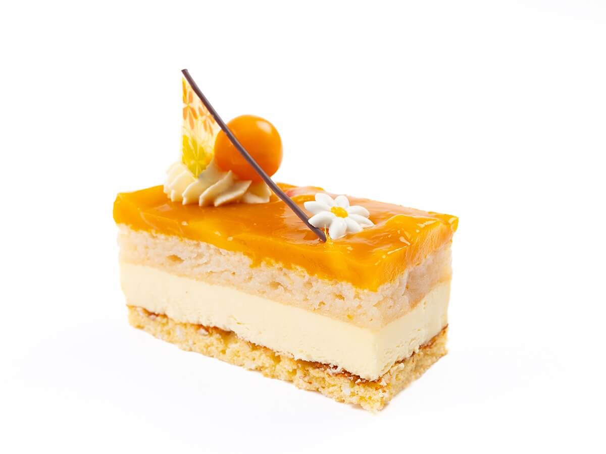 Mango Passionfruit Slice